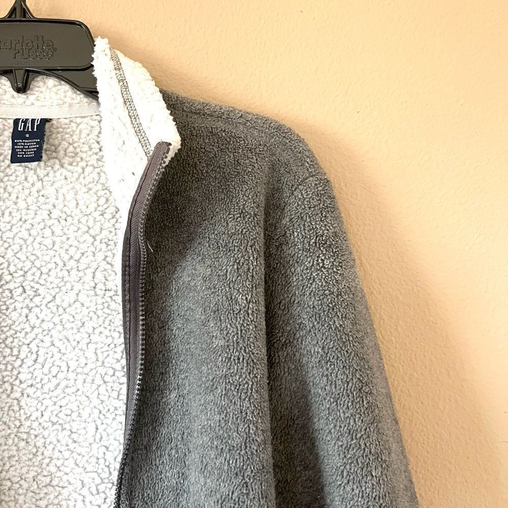 Gap Fleece Zip Up Jacket — image 6 of 6